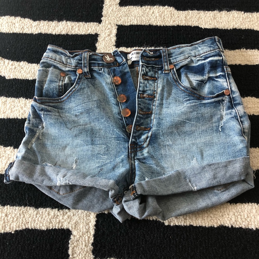 One teaspoon Jean shorts